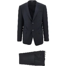 Stretch wool 'M Line' tailored suit