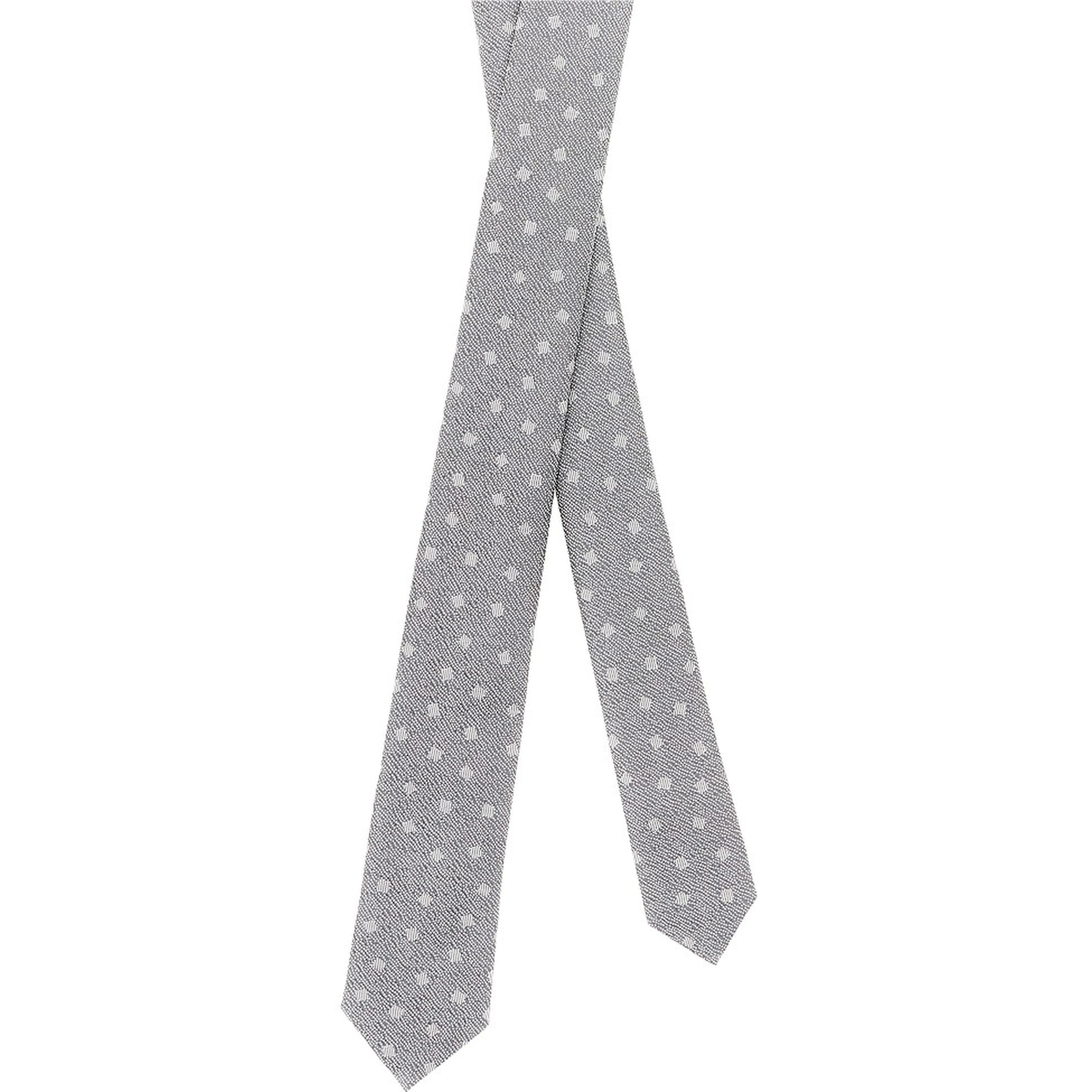 Jacquard silk necktie