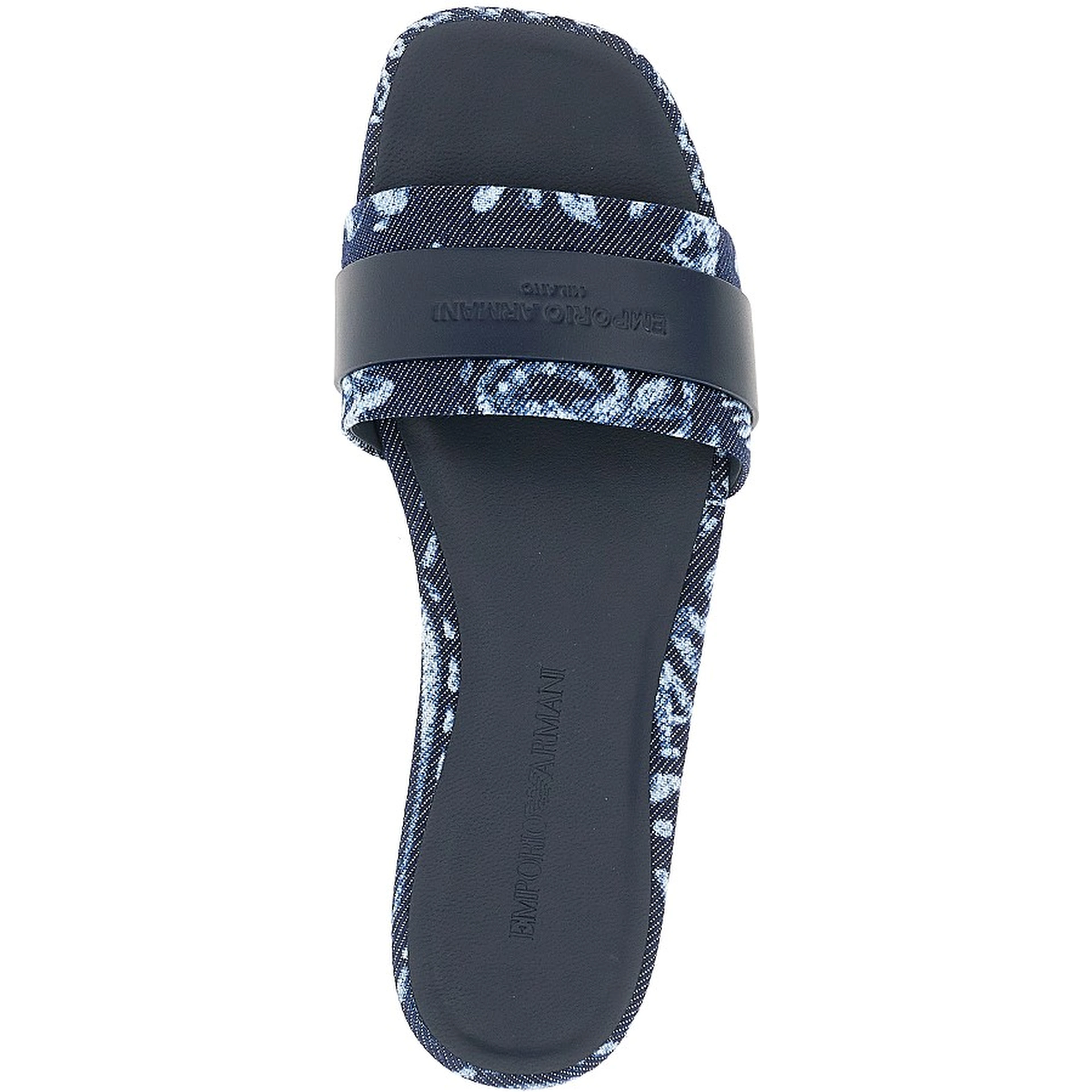 Canvas slides with jacquard Bandana motif