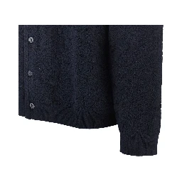 'Alban' jacquard knit cardigan