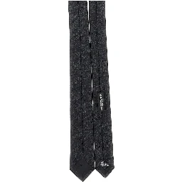 Jacquard silk necktie