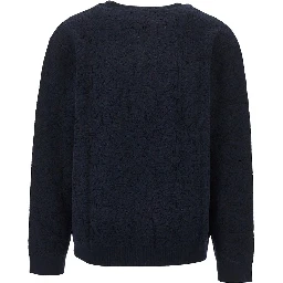 'Alban' jacquard knit cardigan