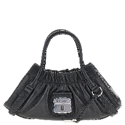 Small 'Cristina Satchel' nappa leather bag