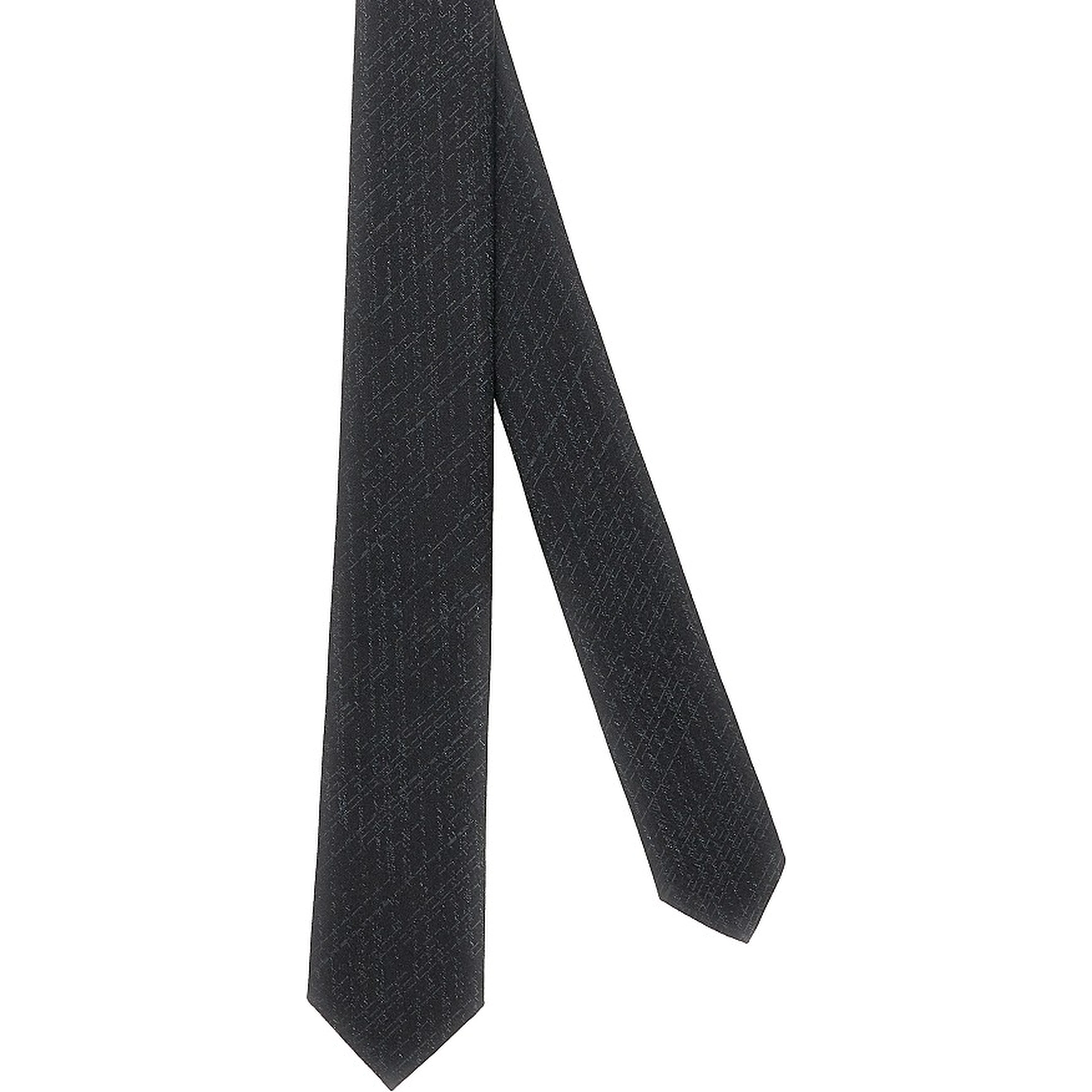 Jacquard silk necktie