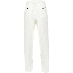 Pima cotton pants with dart