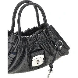 Small 'Cristina Satchel' nappa leather bag