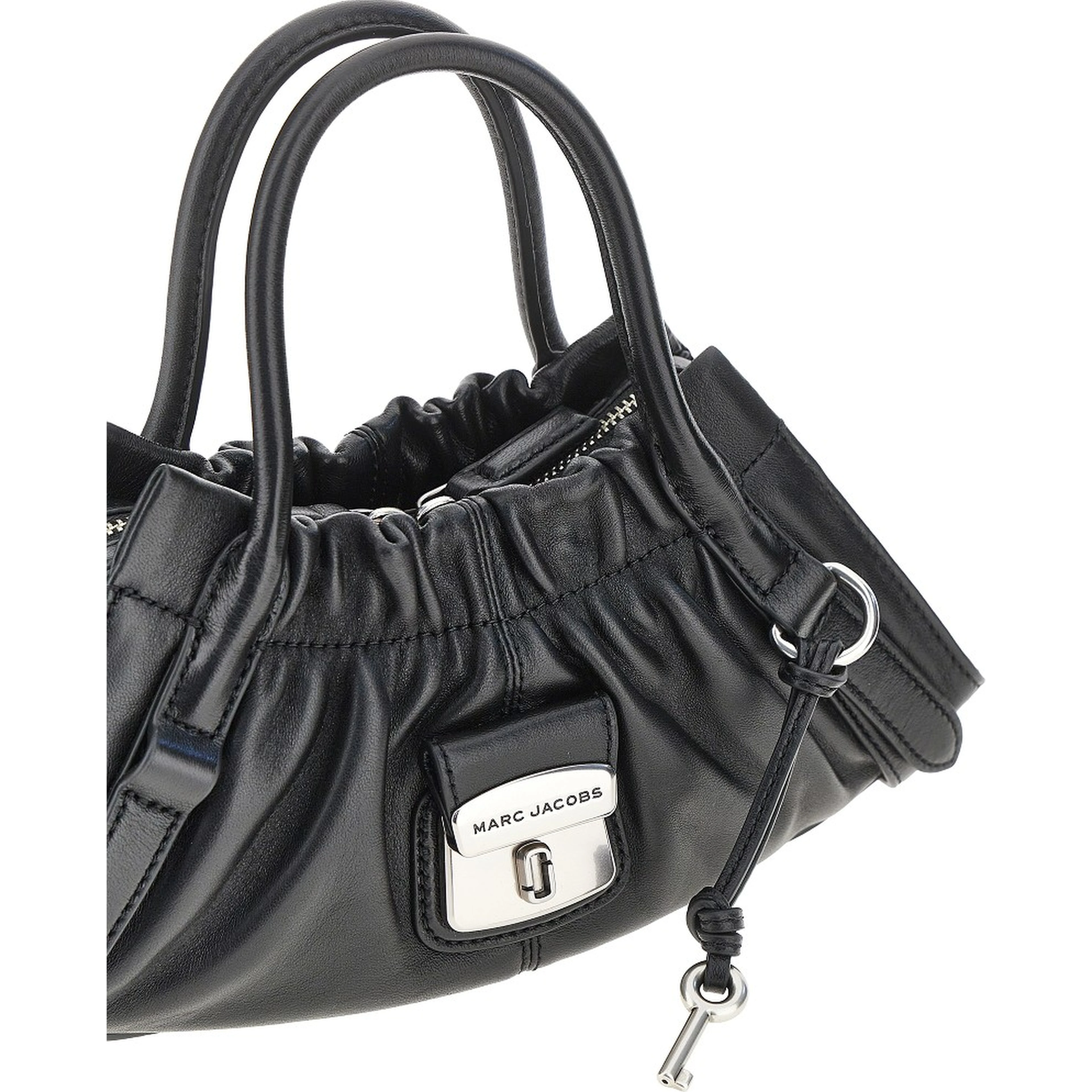 Small 'Cristina Satchel' nappa leather bag