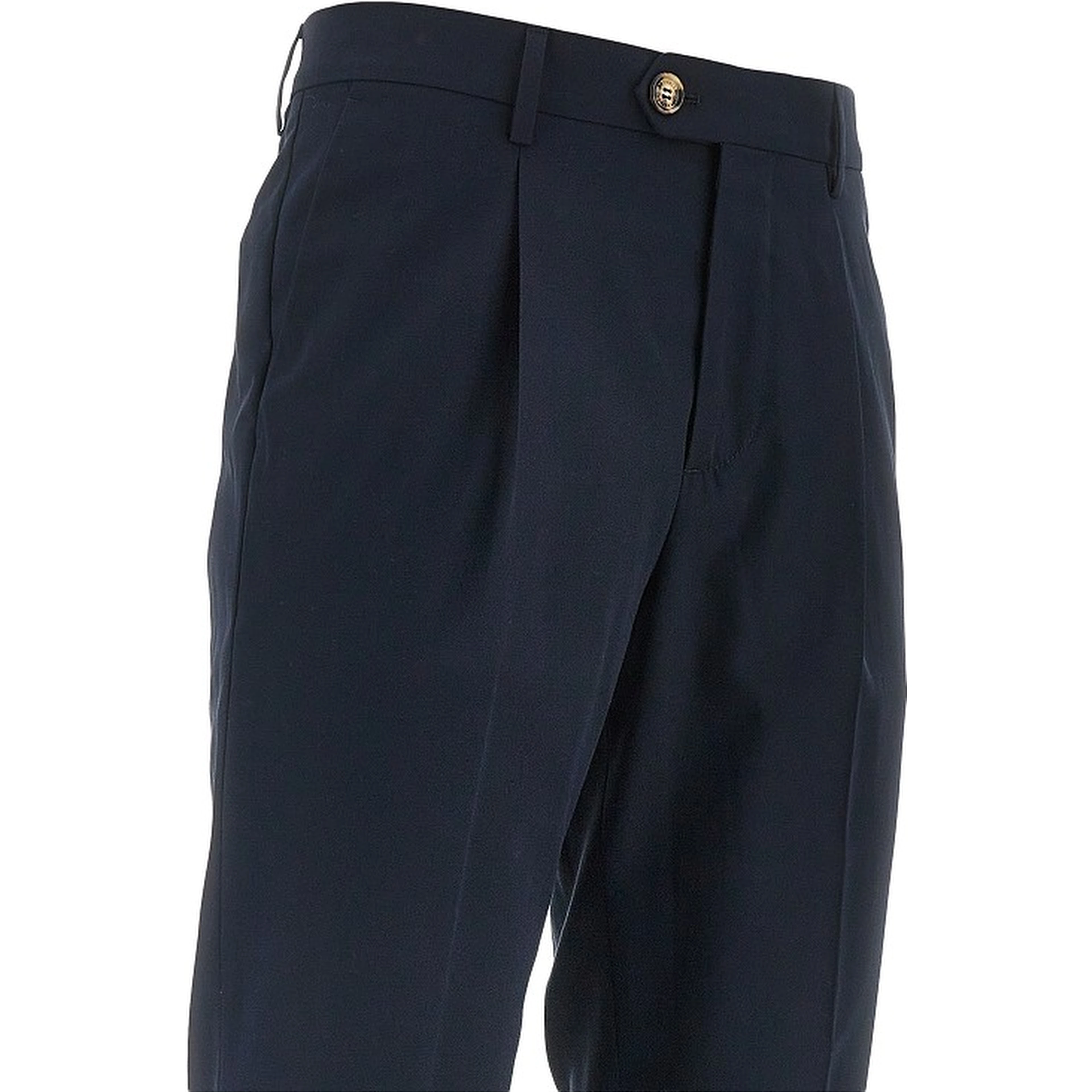 Cotton pants with dart