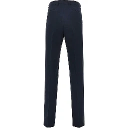 Cotton pants with dart