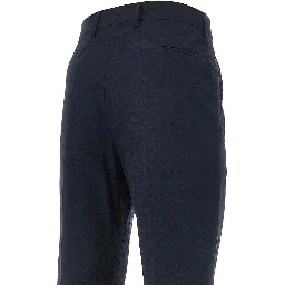 Cotton pants with dart