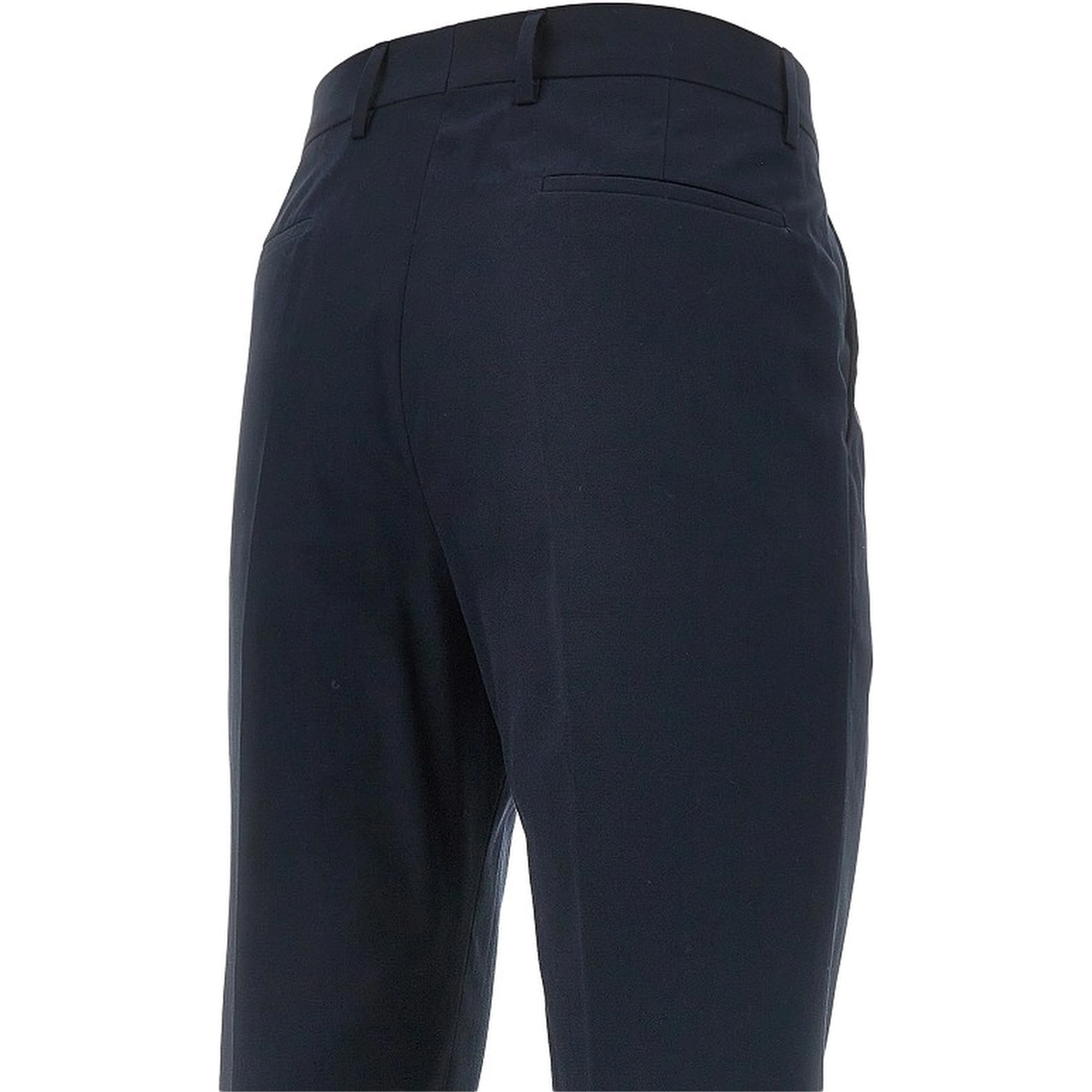 Cotton pants with dart