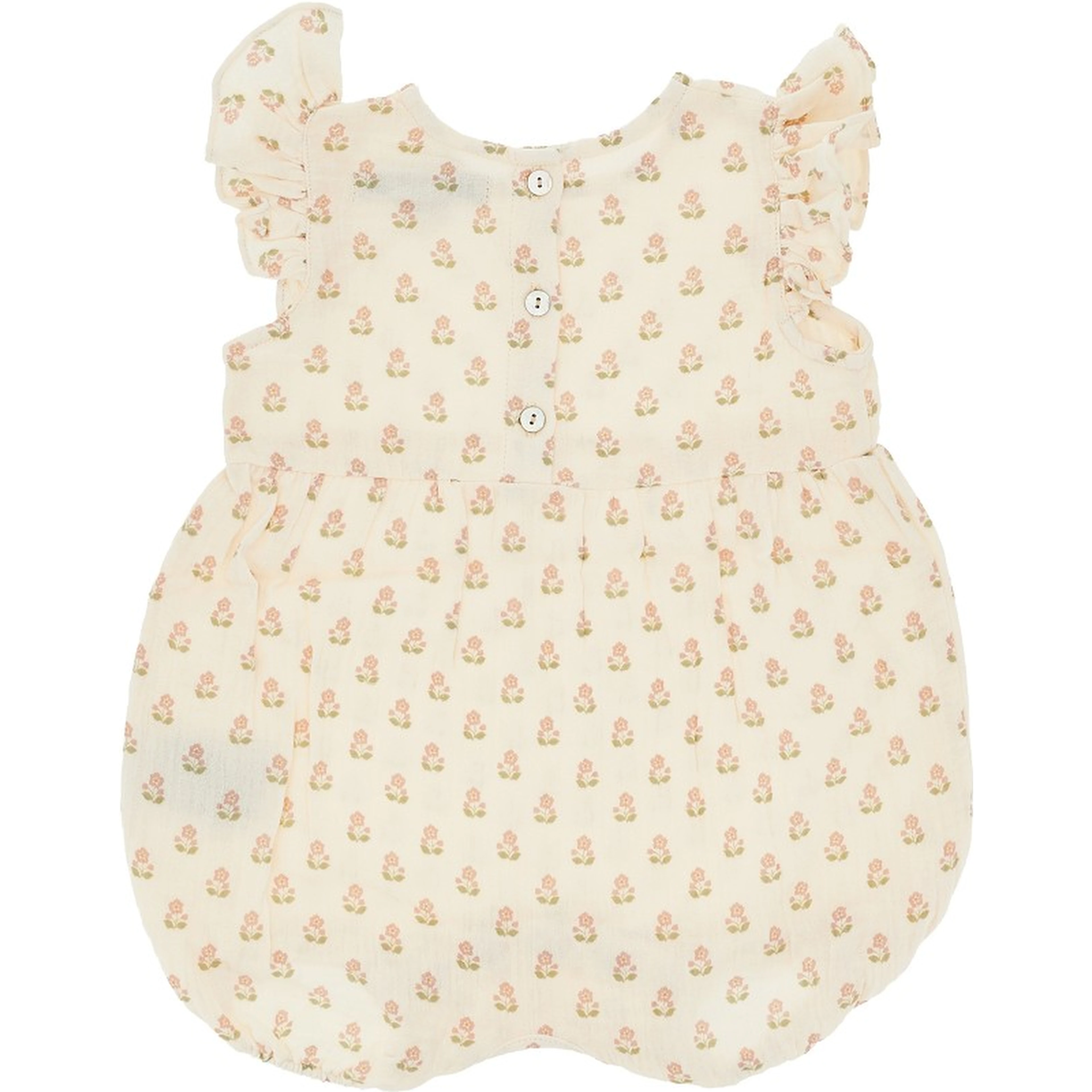 'Coco' cotton muslin rompers
