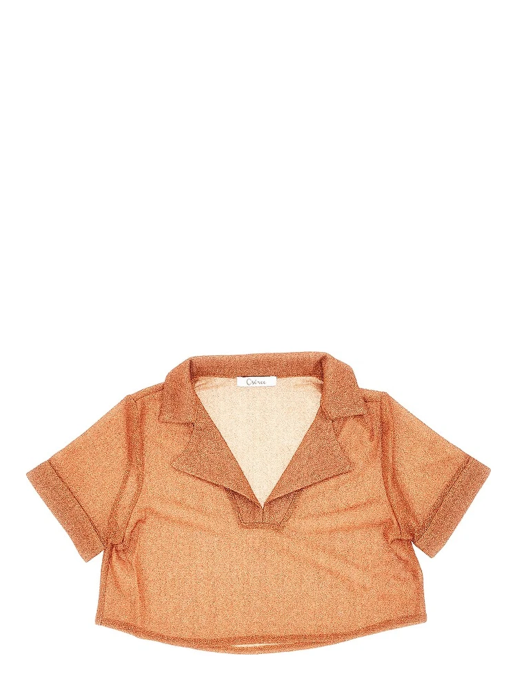 'Lumière' cropped top