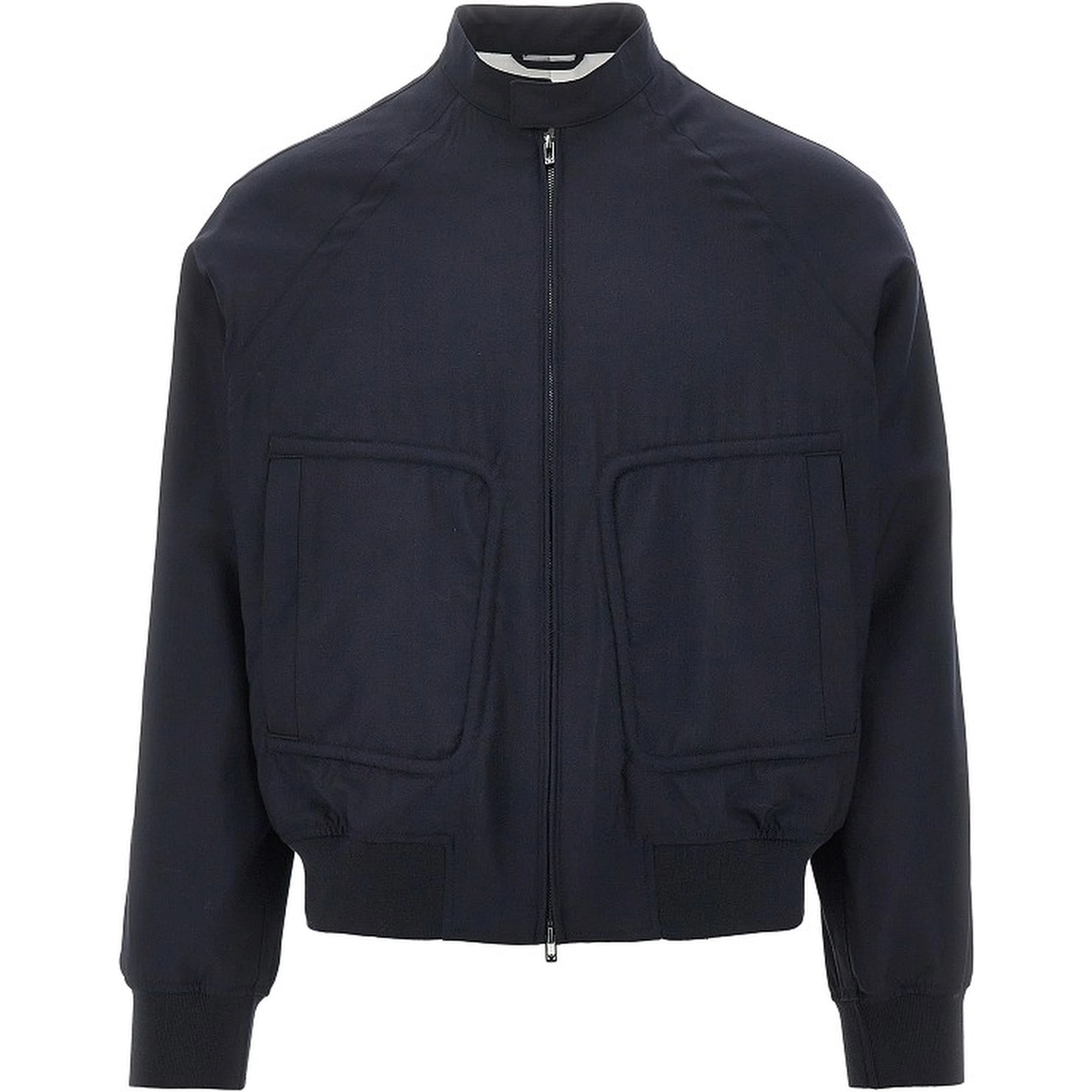 Light wool bomber jacket