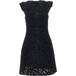 Cornely embroidered fabric mini dress
