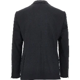 Stretch wool 'M Line' tailored suit
