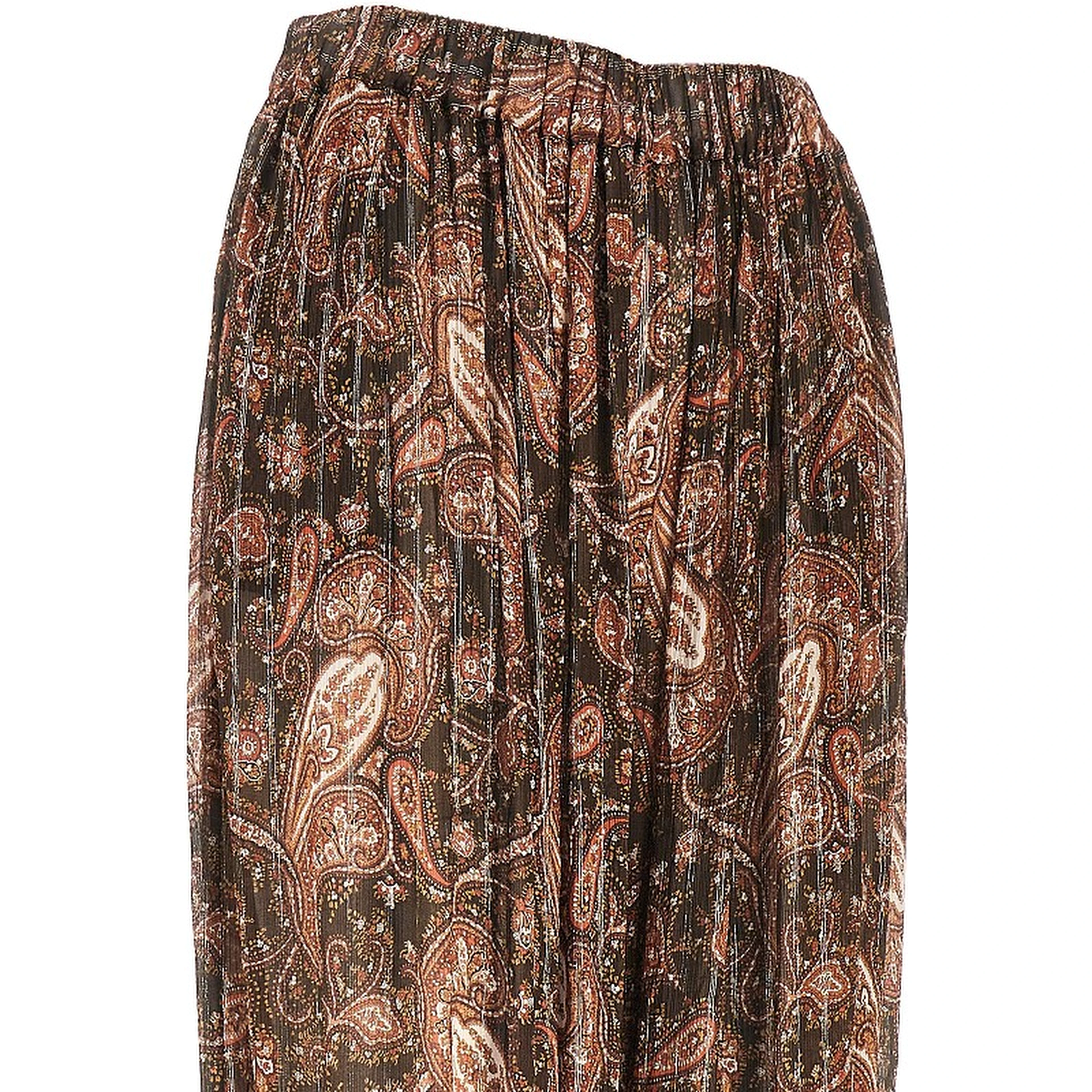 'Noor' Paisley georgette pants