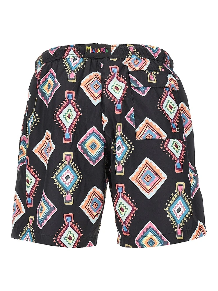 Printed swimshorts