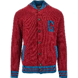 Bouclé cotton College cardigan