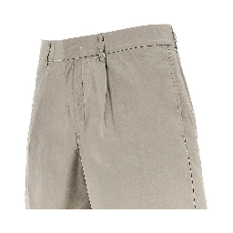 Pima cotton shorts with dart