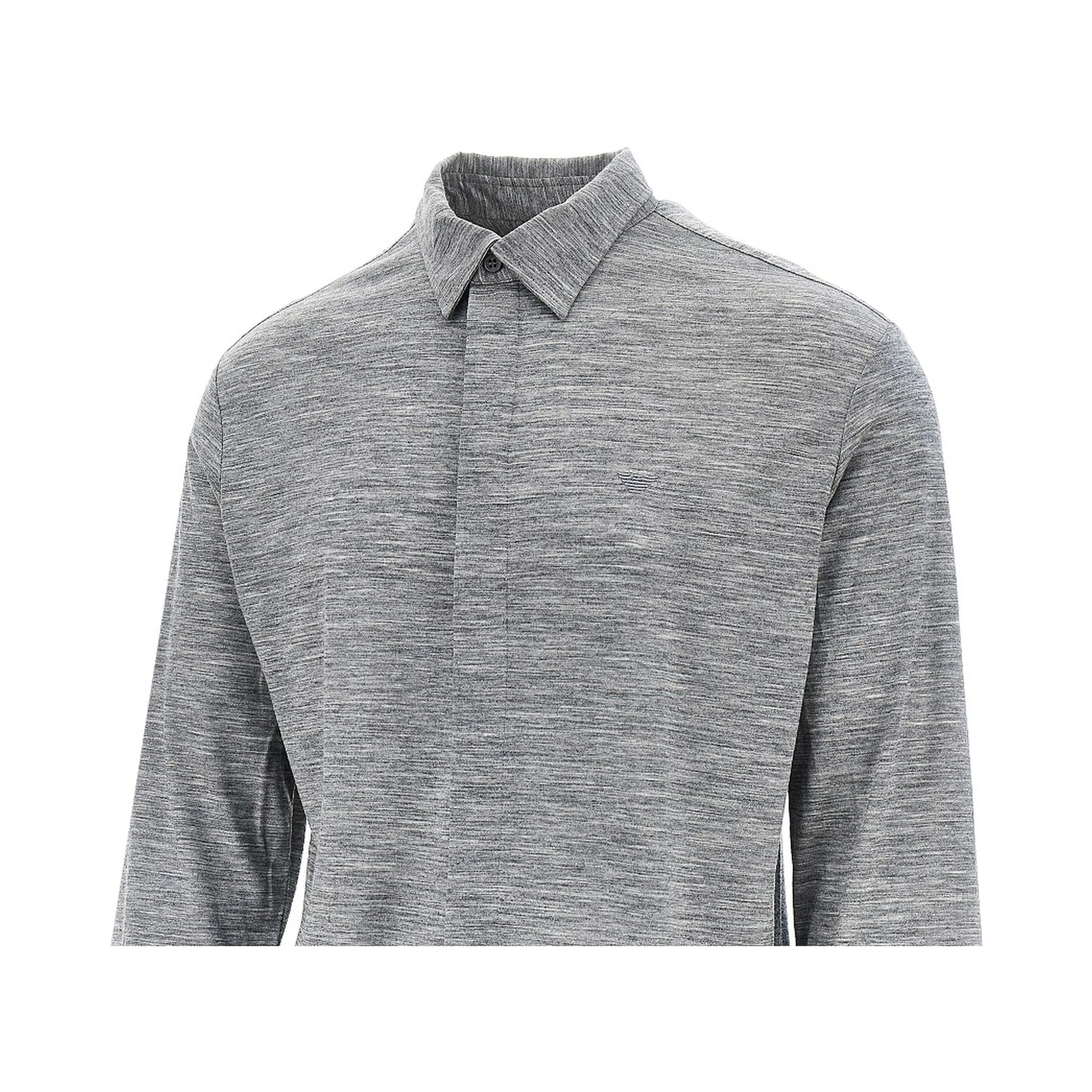 Wool jersey shirt