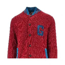 Bouclé cotton College cardigan