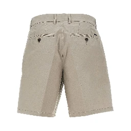 Pima cotton shorts with dart