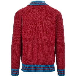 Bouclé cotton College cardigan