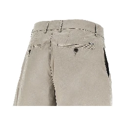 Pima cotton shorts with dart