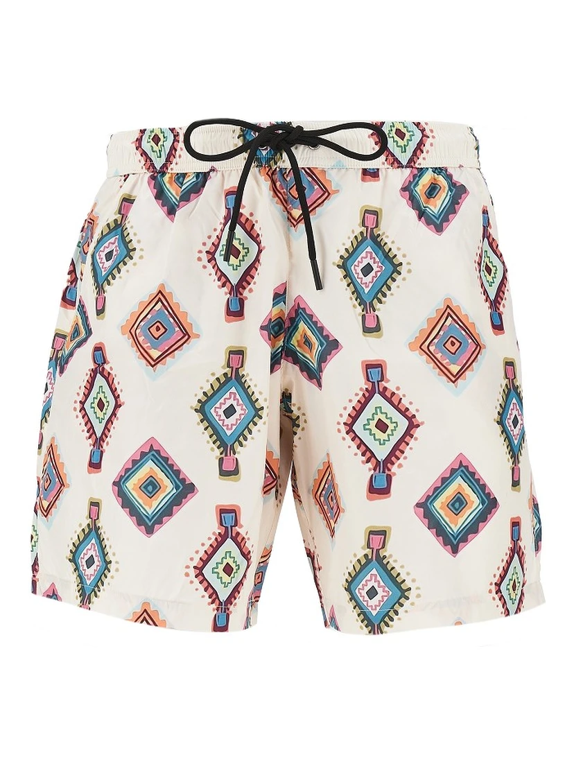 Printed swimshorts