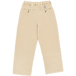 Cotton gabardine pants