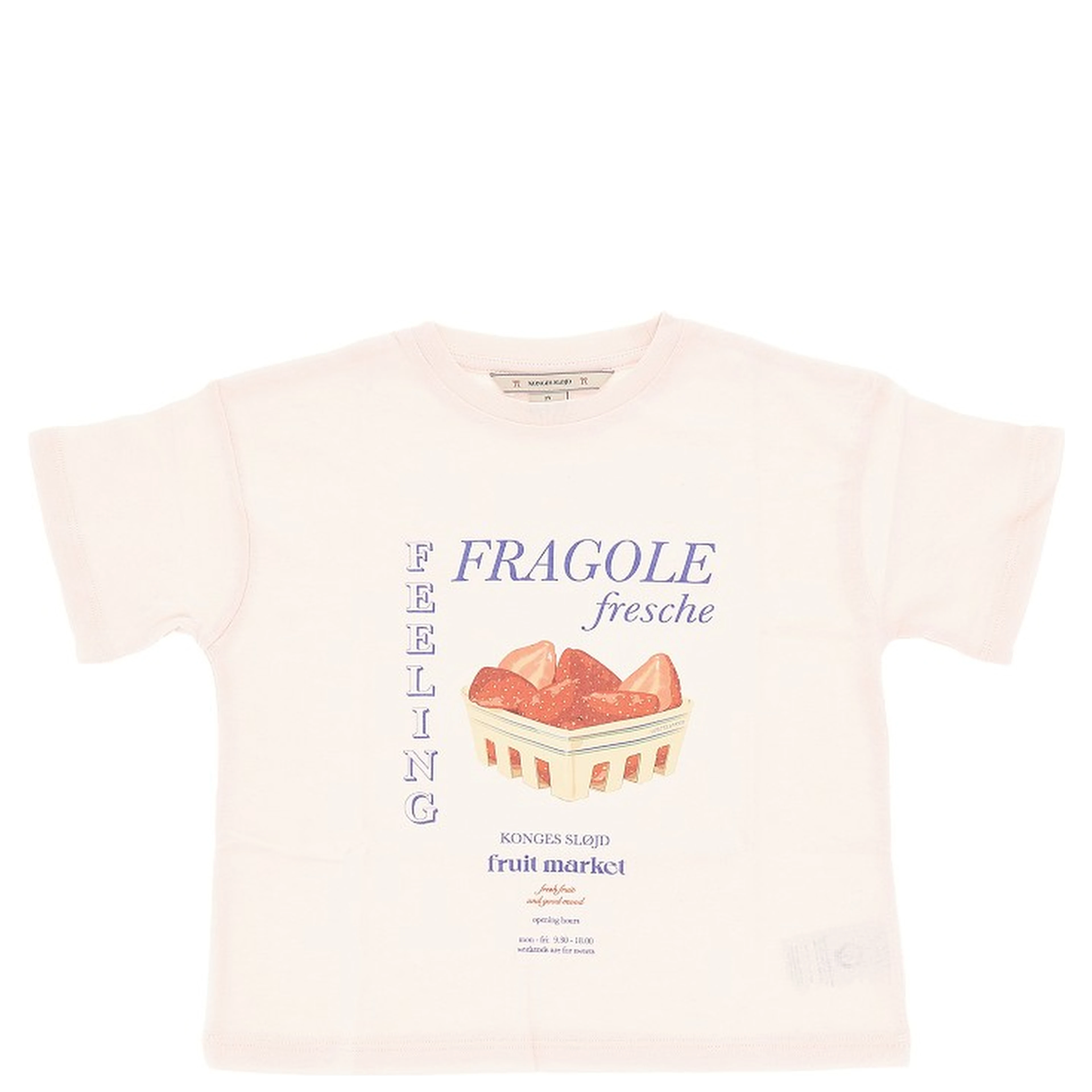 'Era' cotton and linen T-shirt