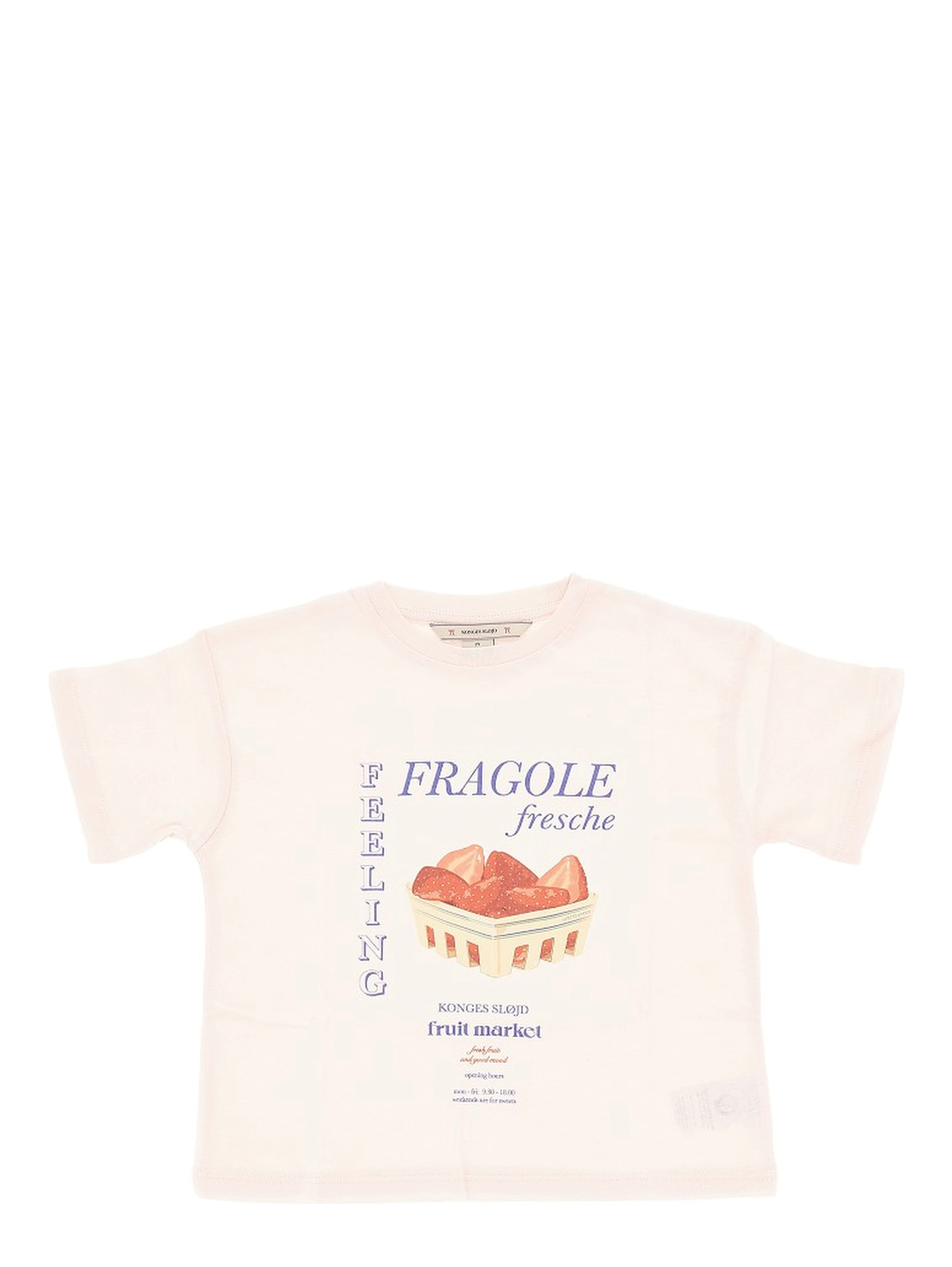'Era' cotton and linen T-shirt