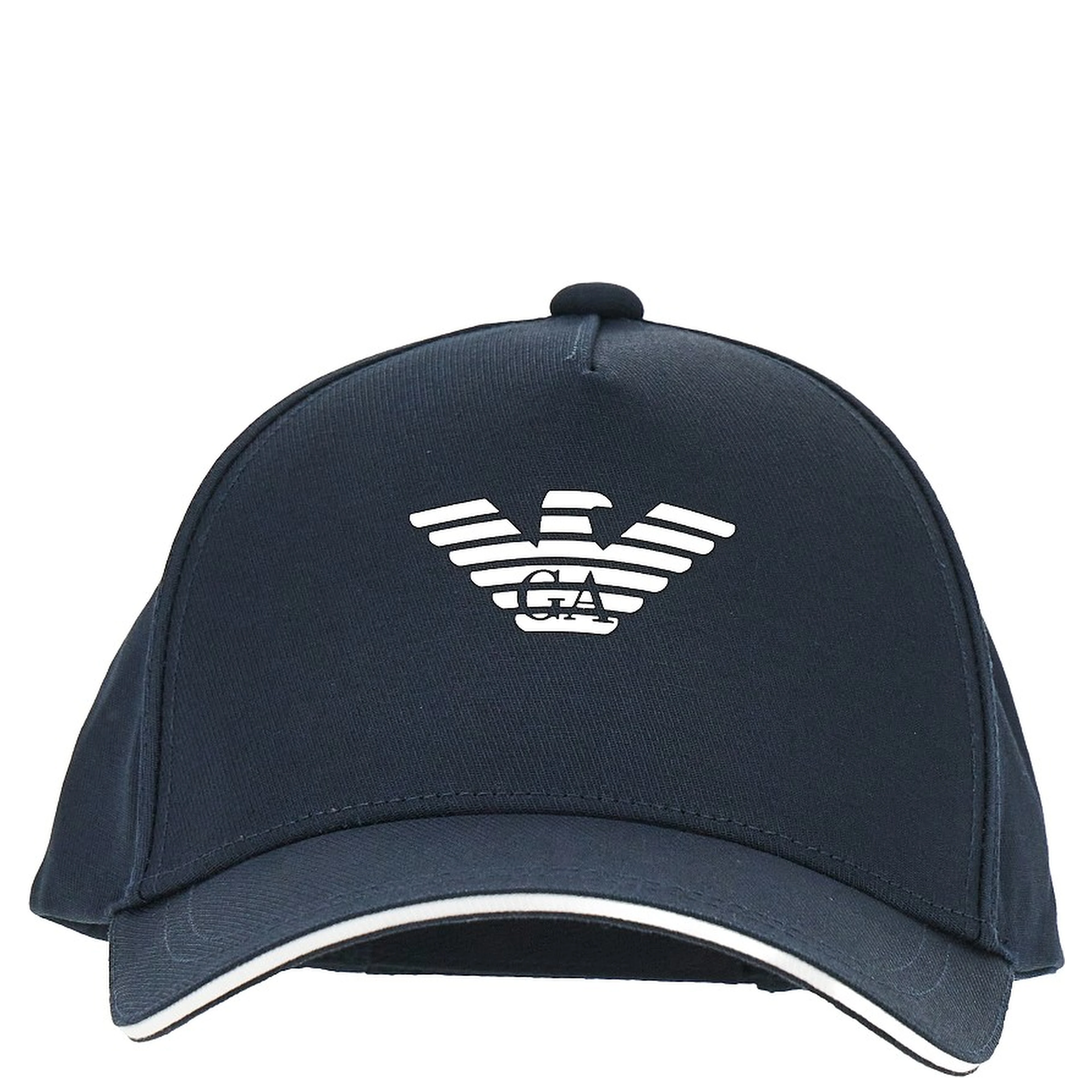 Logo print baseball hat