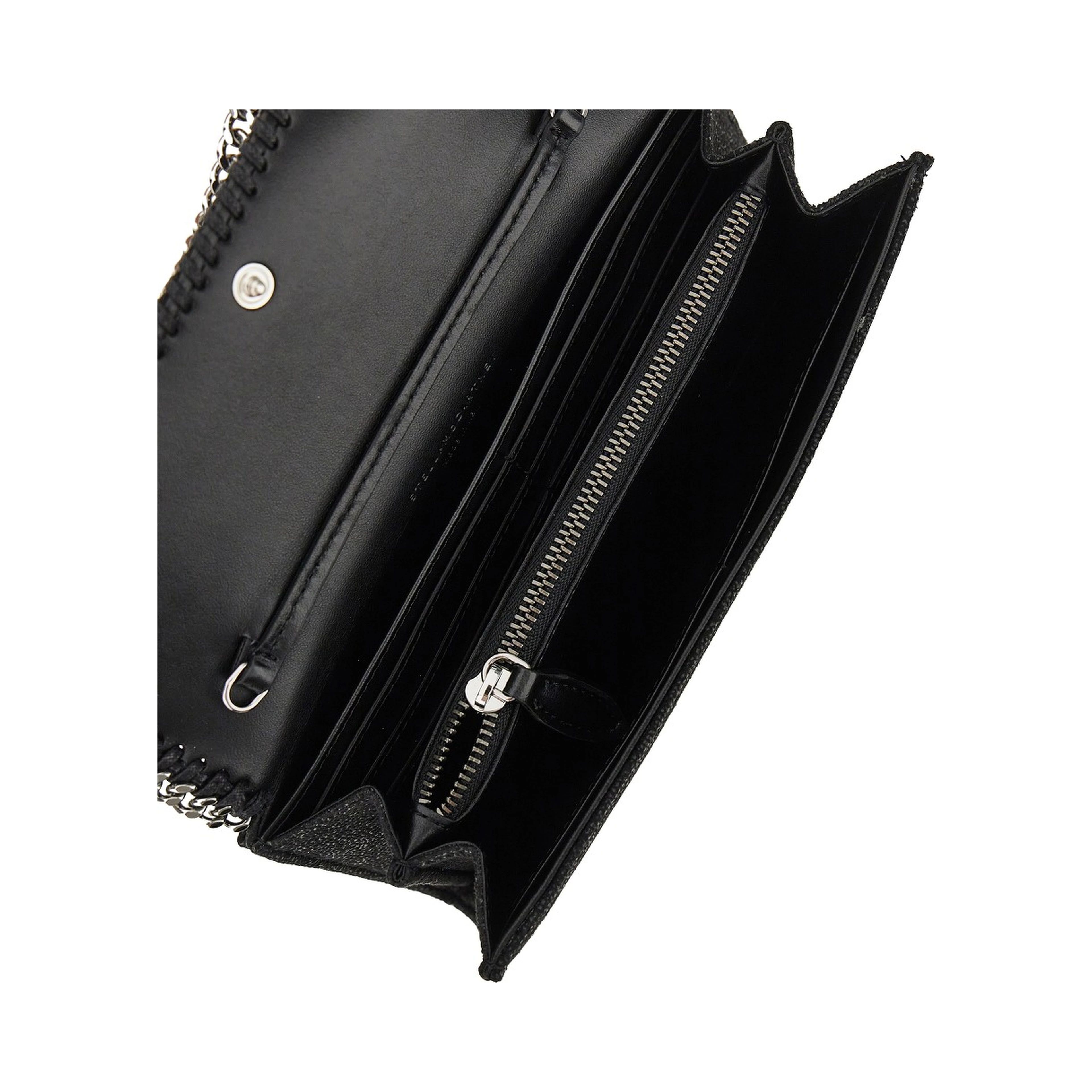 Wallet with Falabella shoulder strap