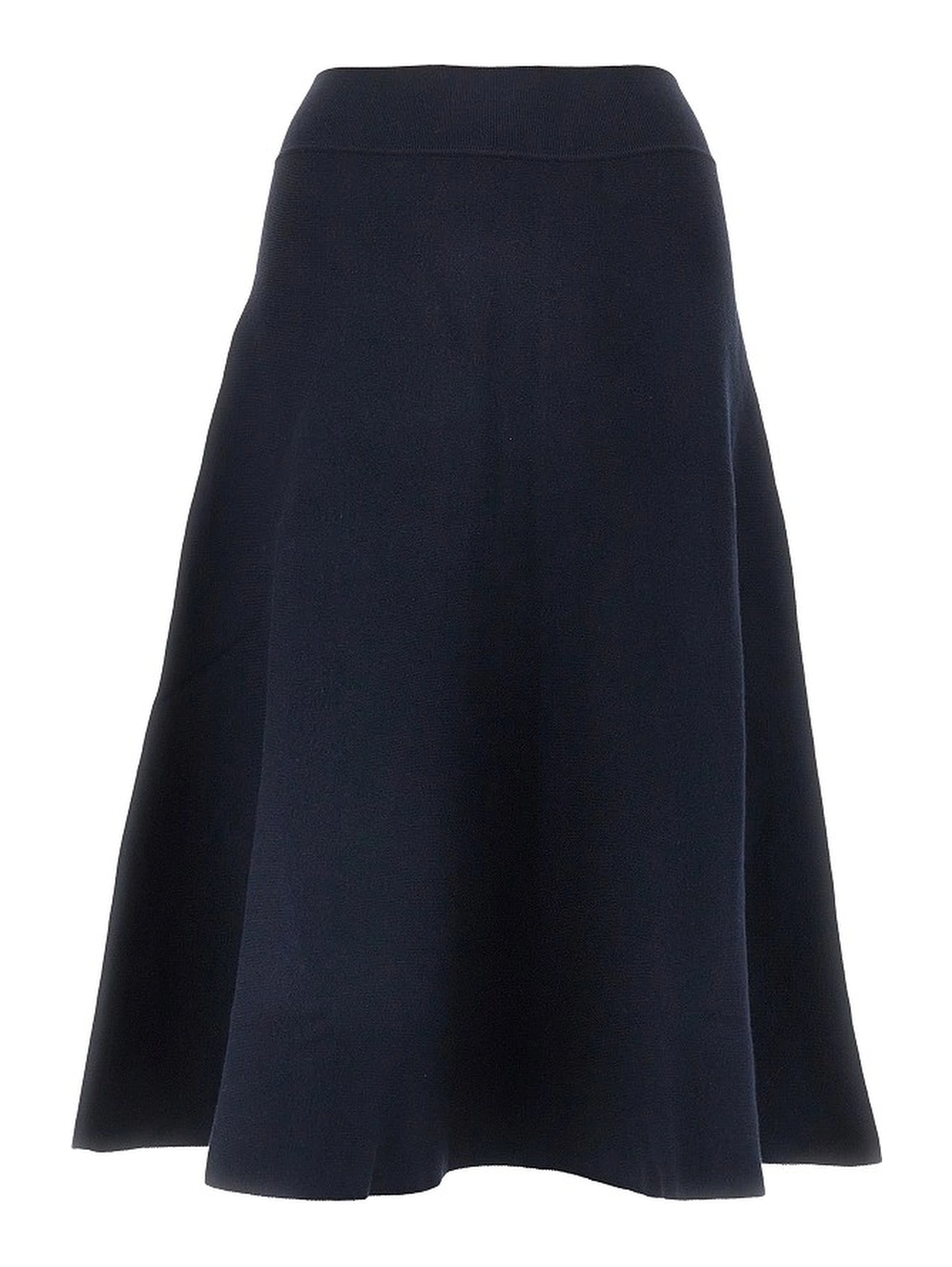 'July' knitted midi skirt