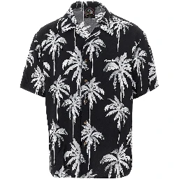 Printed viscose shirt
