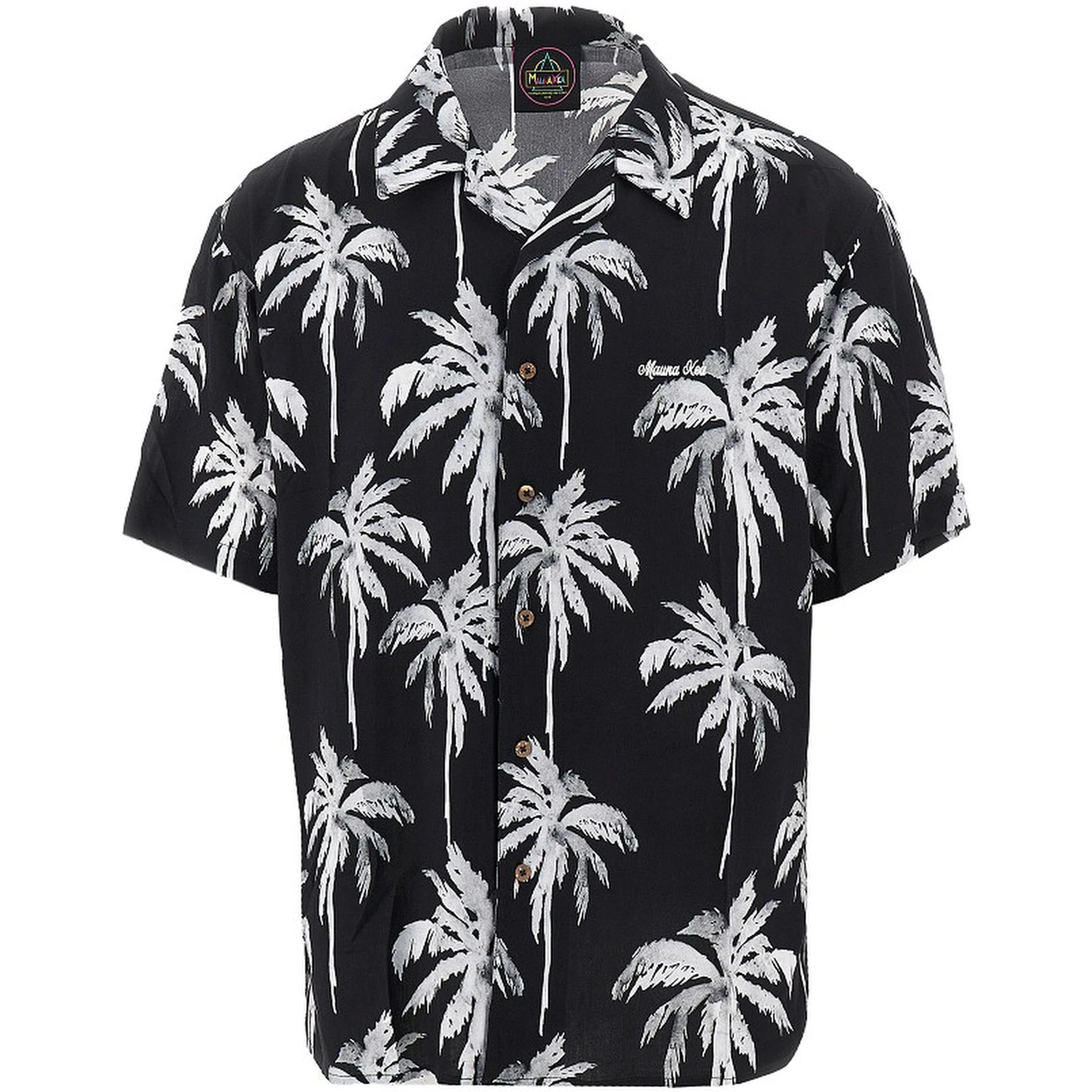 Printed viscose shirt
