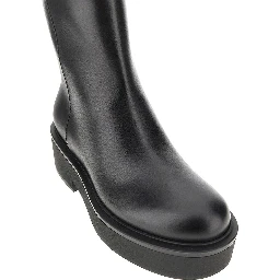 'Hiro' leather boots