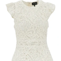Cornely embroidered fabric mini dress