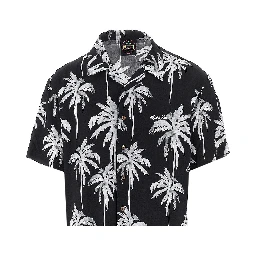 Printed viscose shirt