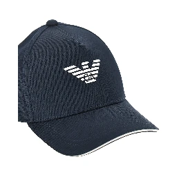 Logo print baseball hat