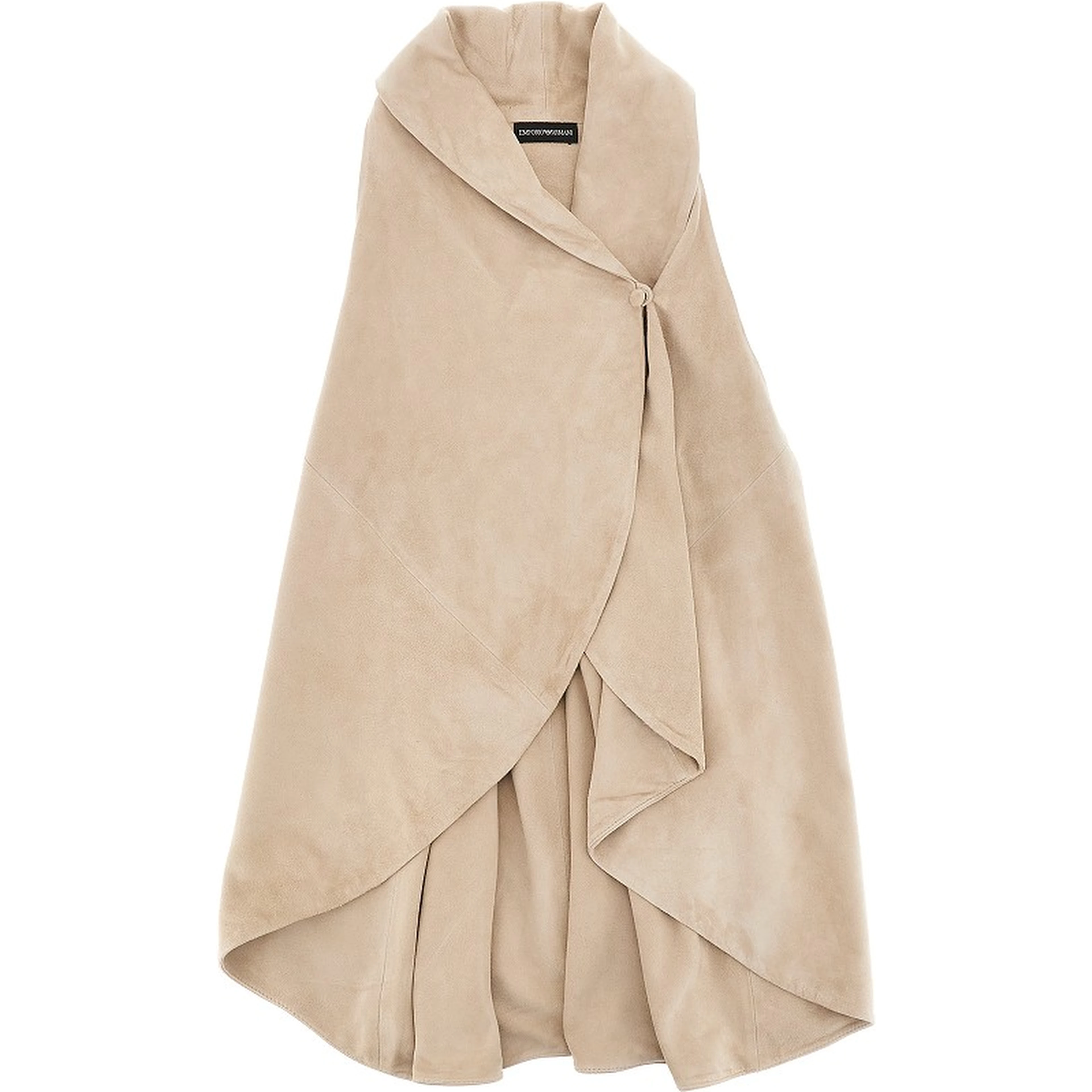 Suede leather vest