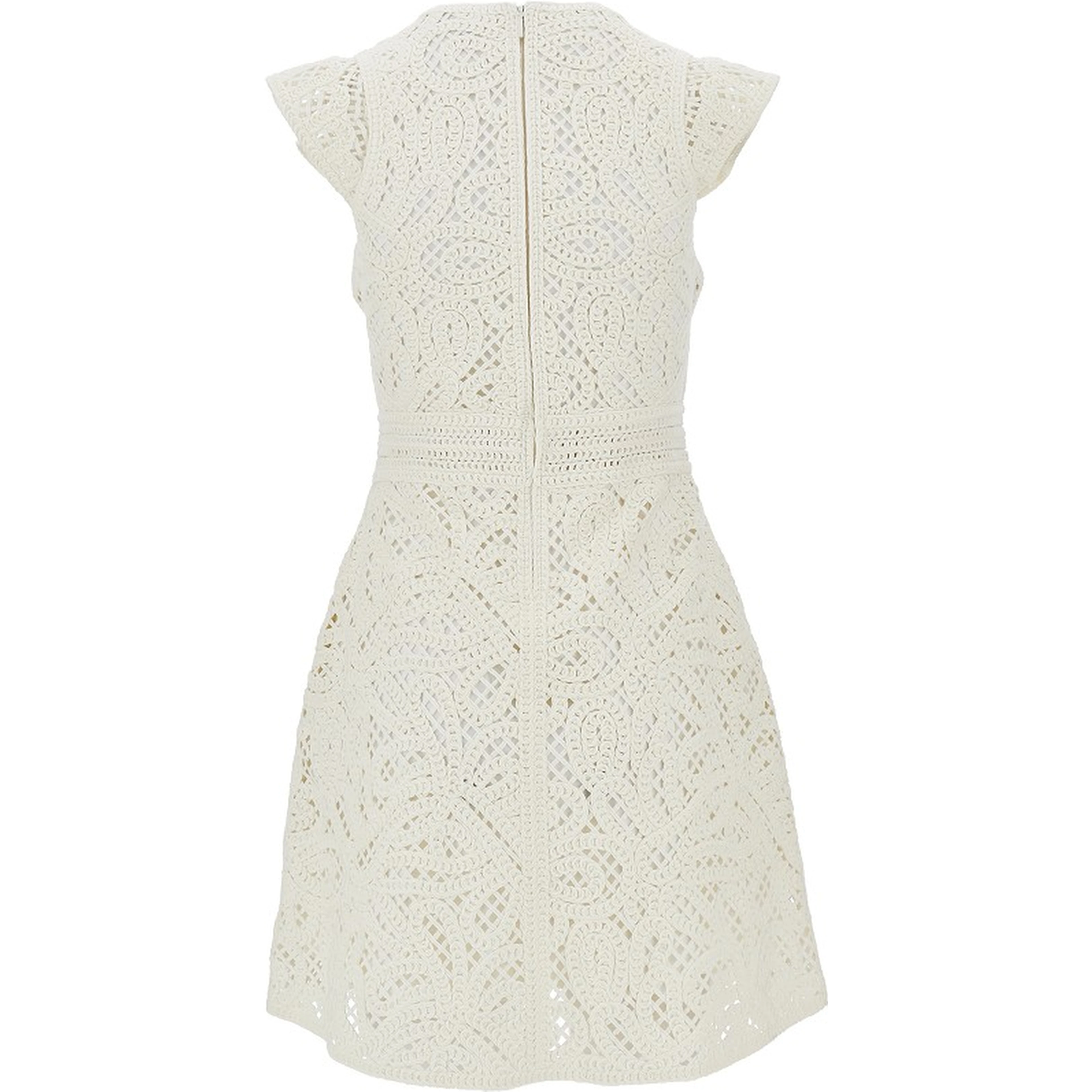 Cornely embroidered fabric mini dress