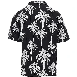 Printed viscose shirt