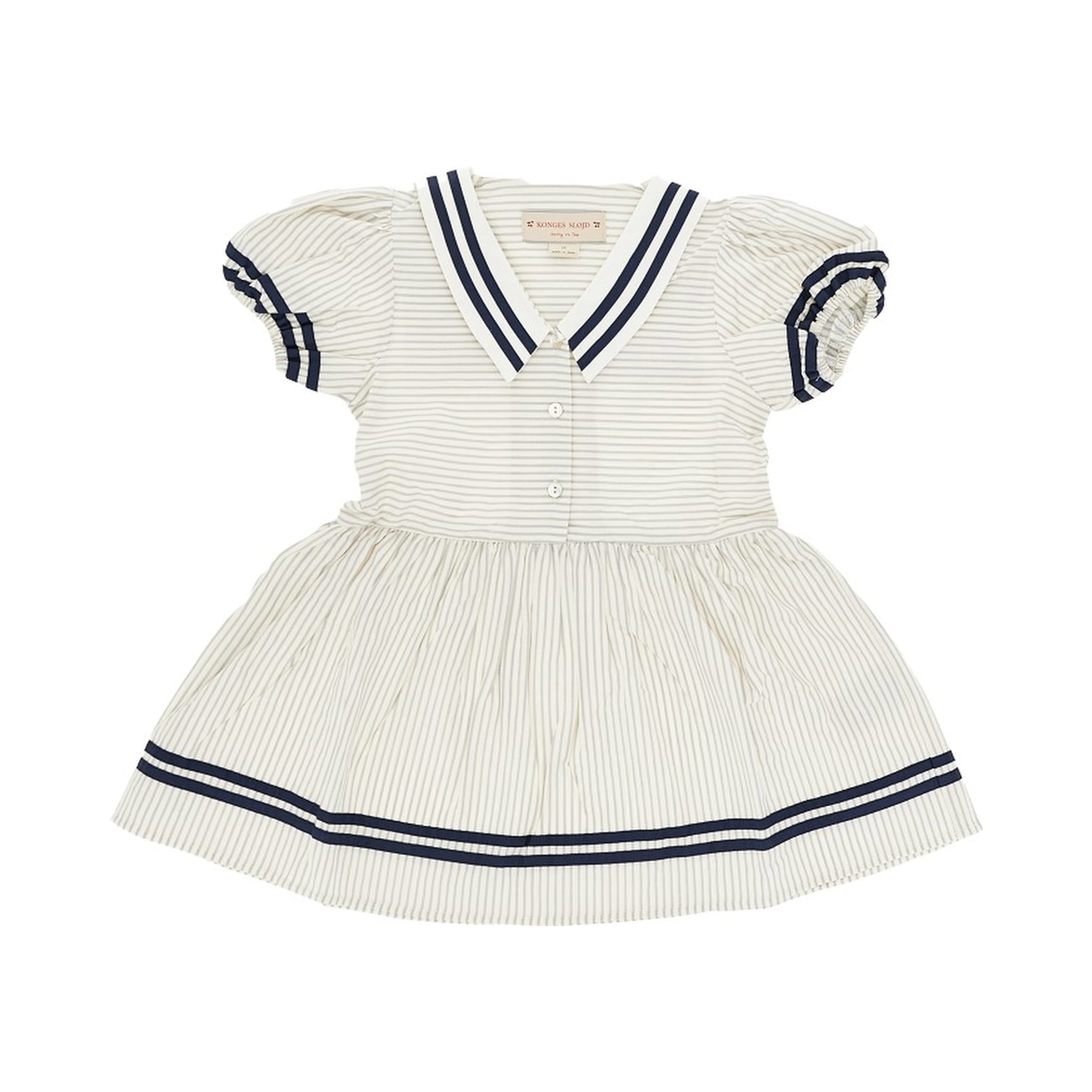 'Allie Sailor' cotton mini dress