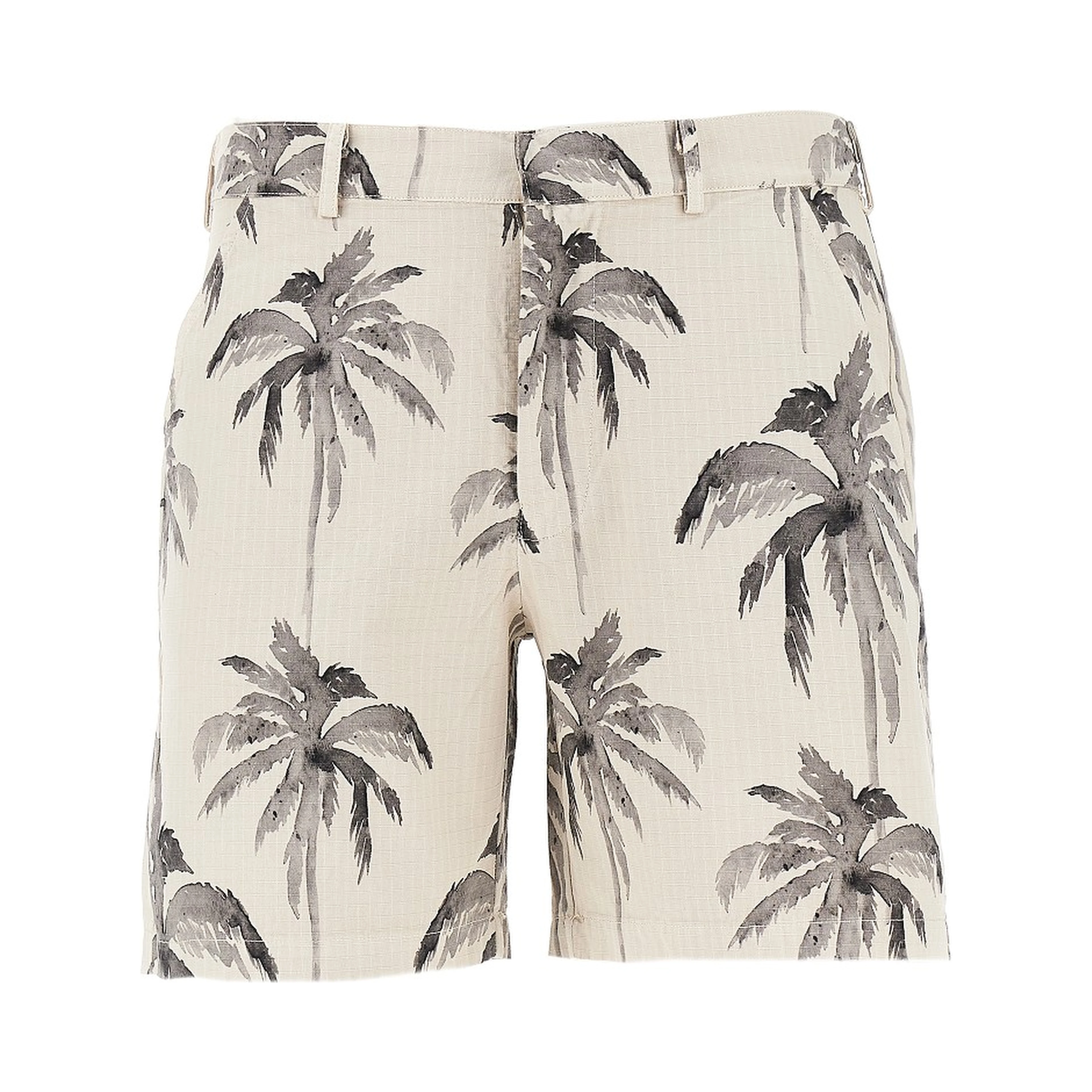 Palma print ripstop shorts