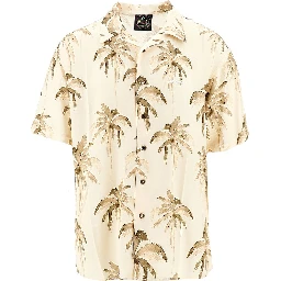 Printed viscose shirt