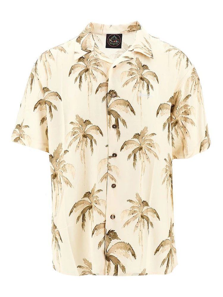 Printed viscose shirt