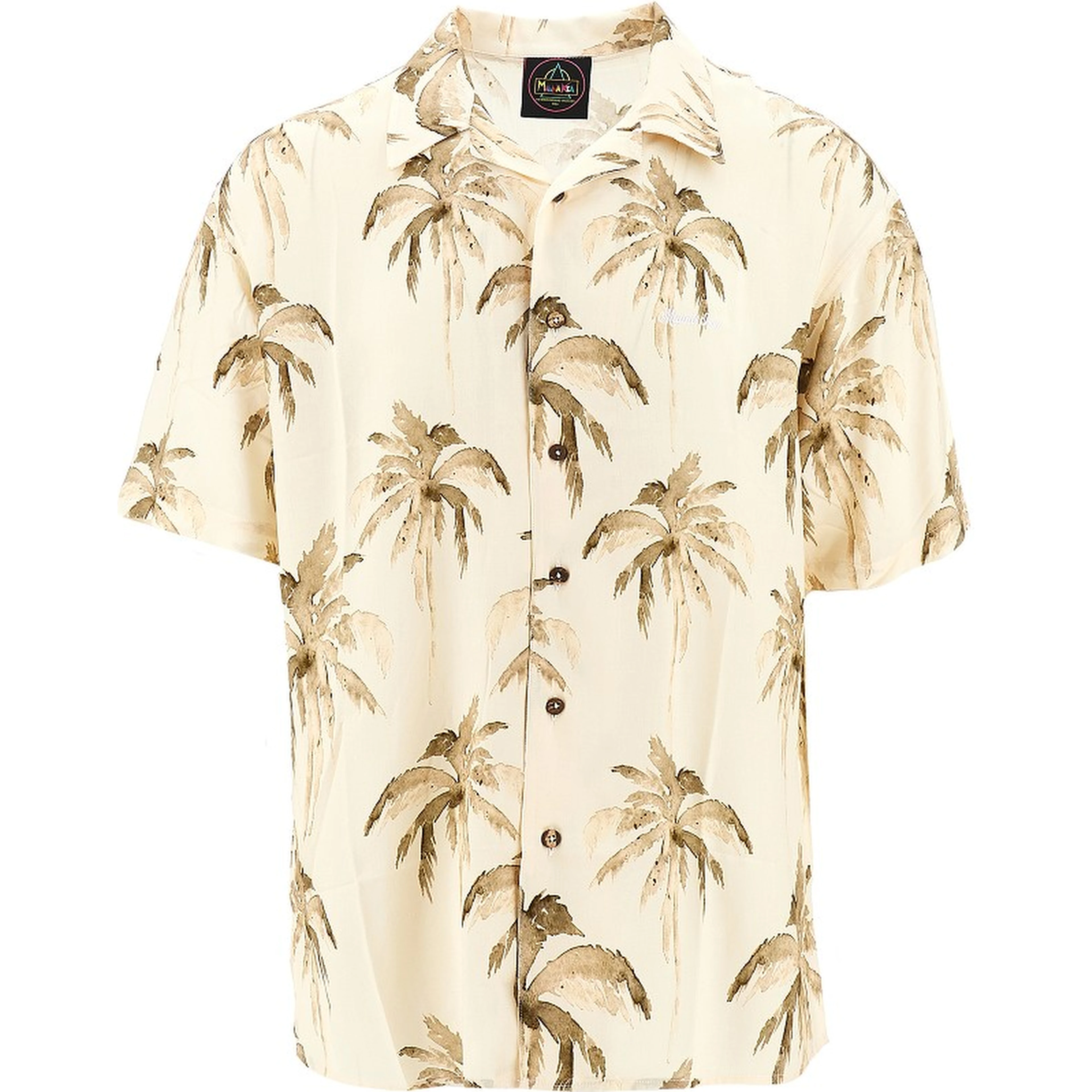Printed viscose shirt